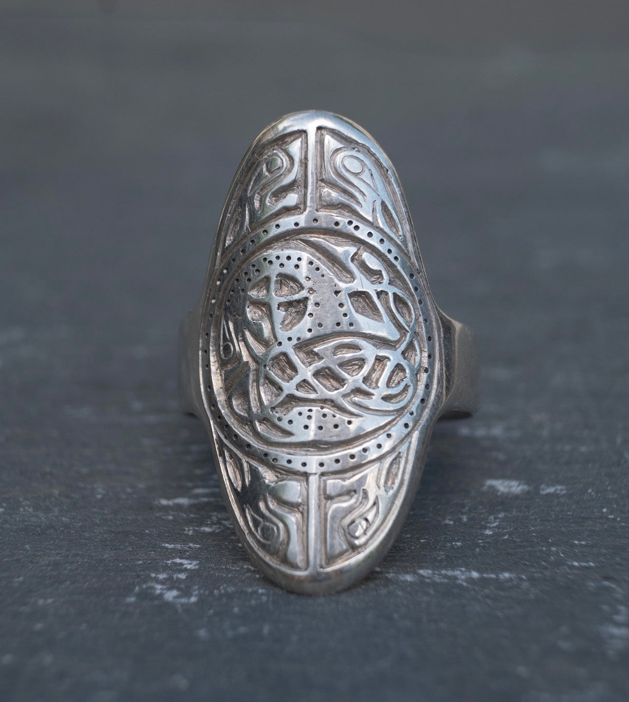 Anglo-Saxon Silver Ring