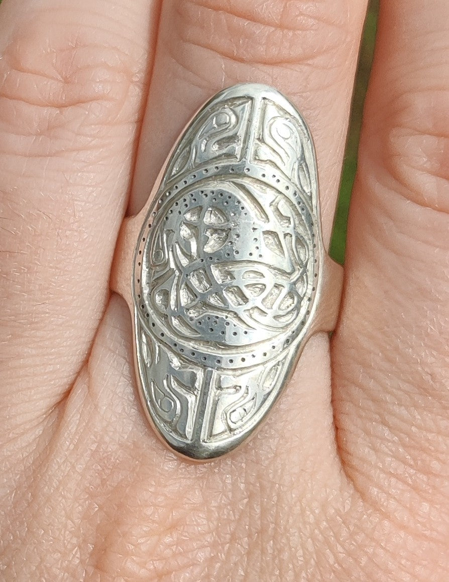 Anglo-Saxon Silver Ring